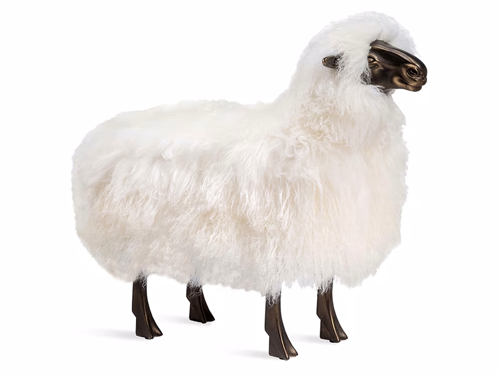 Phillippe Sheep Sculpture - Ivory