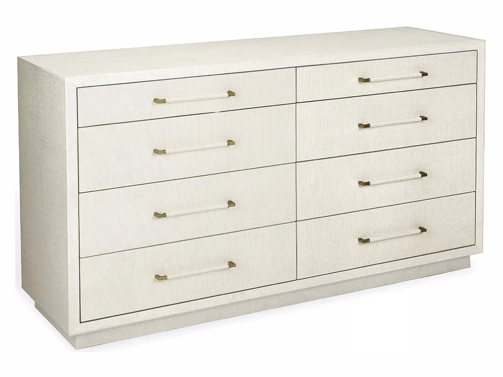 taylor 8 drawer chest white