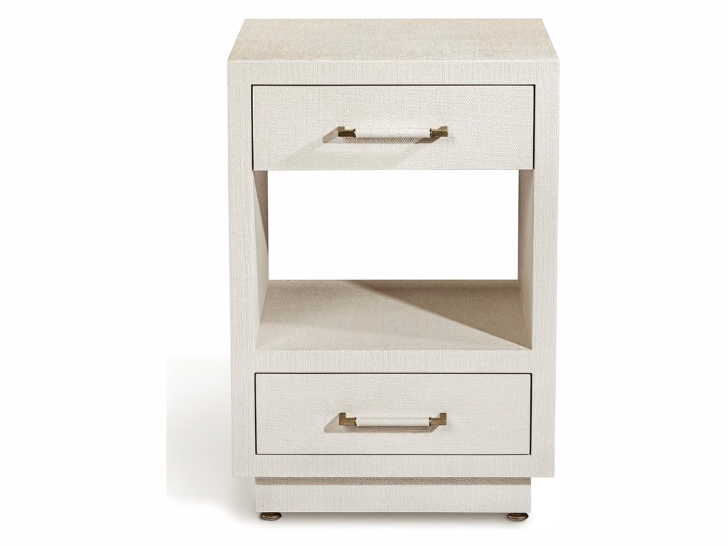 TAYLOR SMALL BEDSIDE CHEST - WHITE