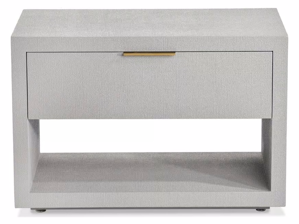 MONTAIGNE BEDSIDE CHEST - LIGHT GREY