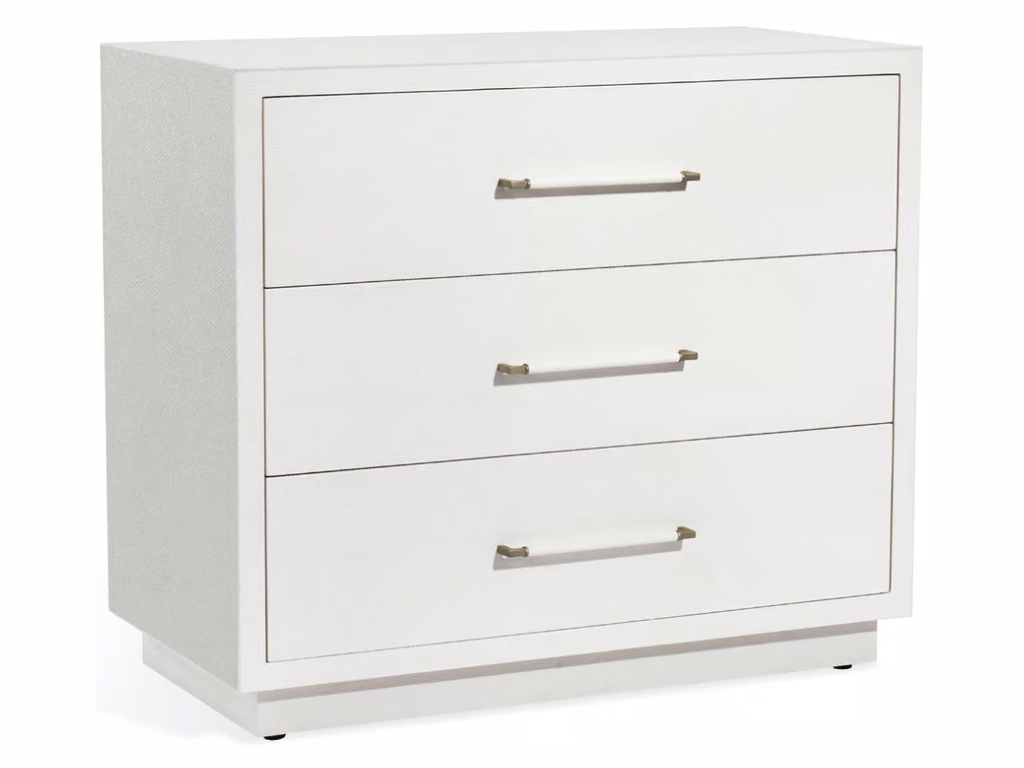 Taylor 3 Drawer Chest - White