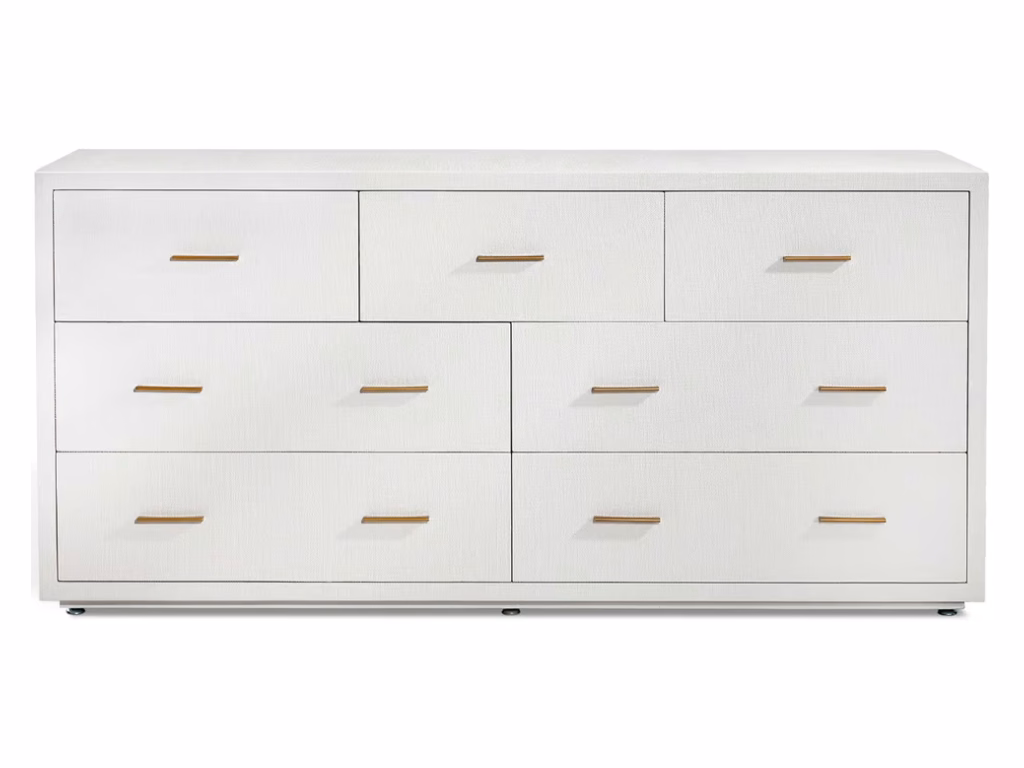 Livia 7 Drawer Chest - Natural White - Alternative View