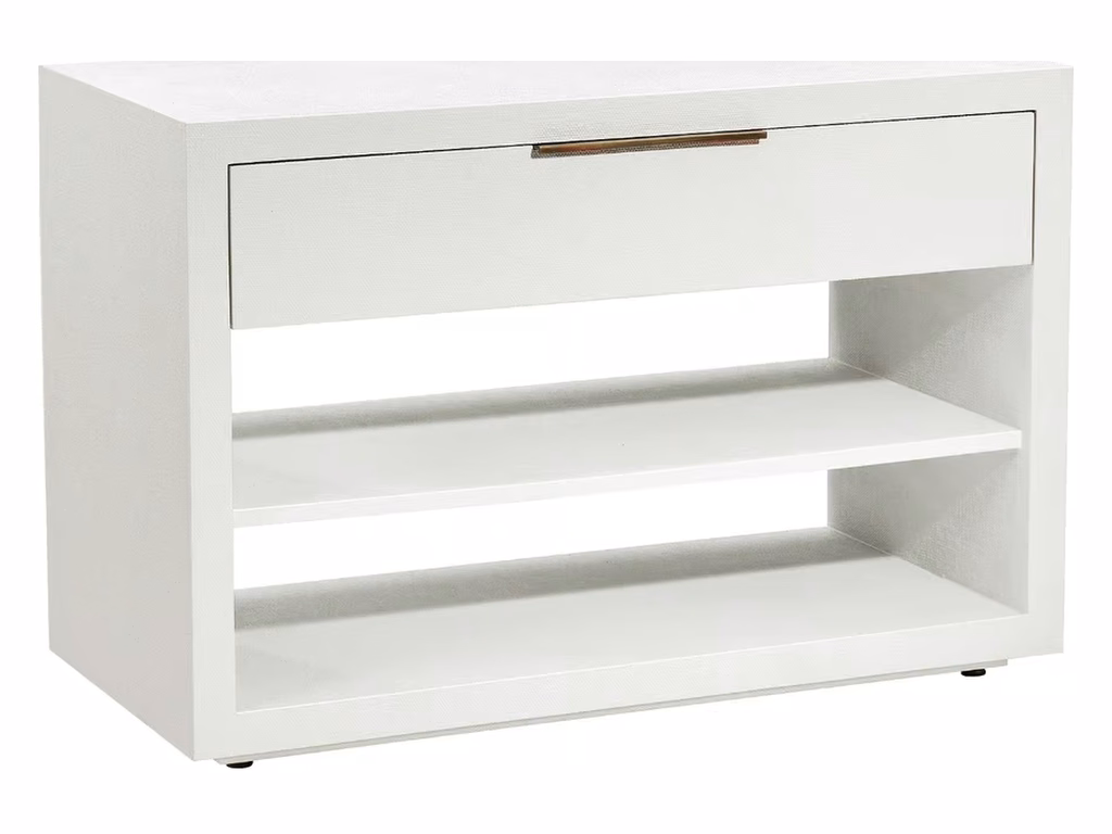 Montaigne Large Bedside Chest - Natural White