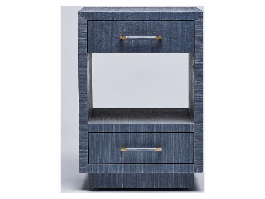 Taylor Small Bedside Chest - Navy