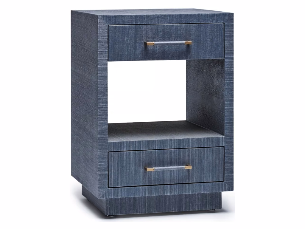 Taylor Small Bedside Chest - Navy