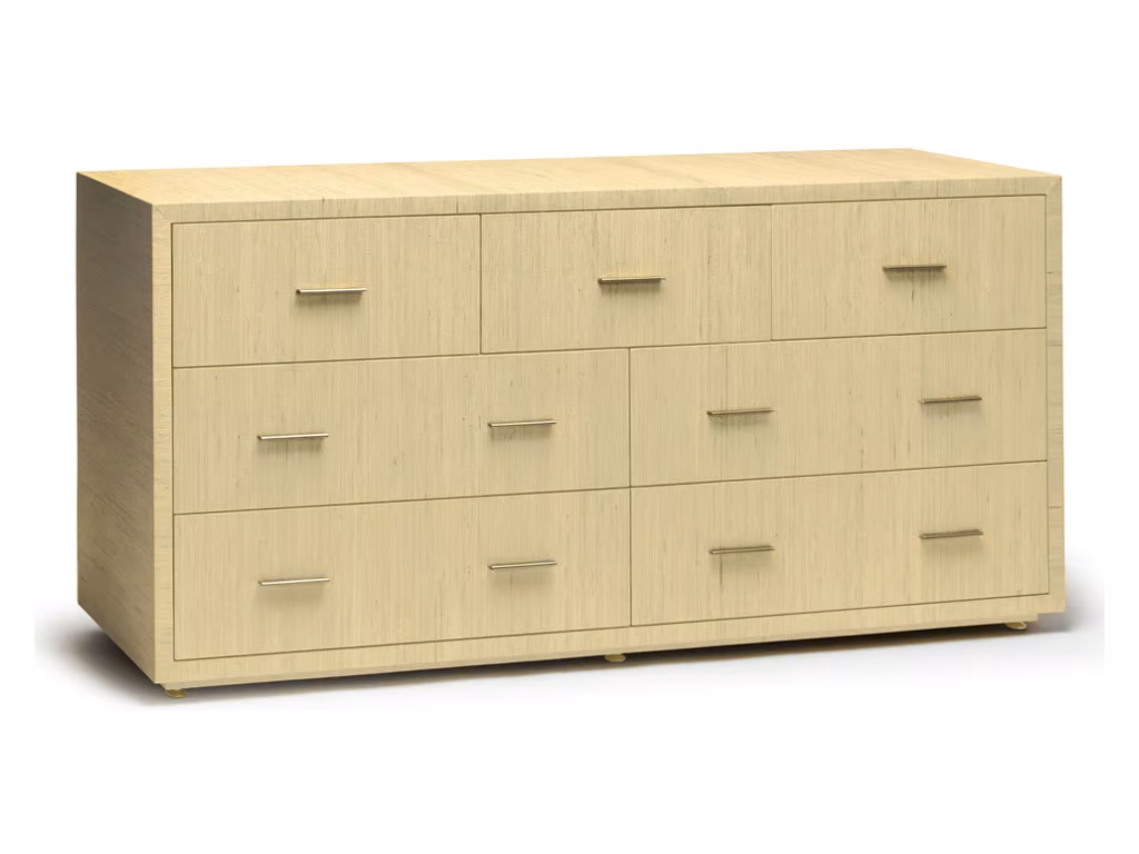 Livia 7 Drawer Chest - Natural