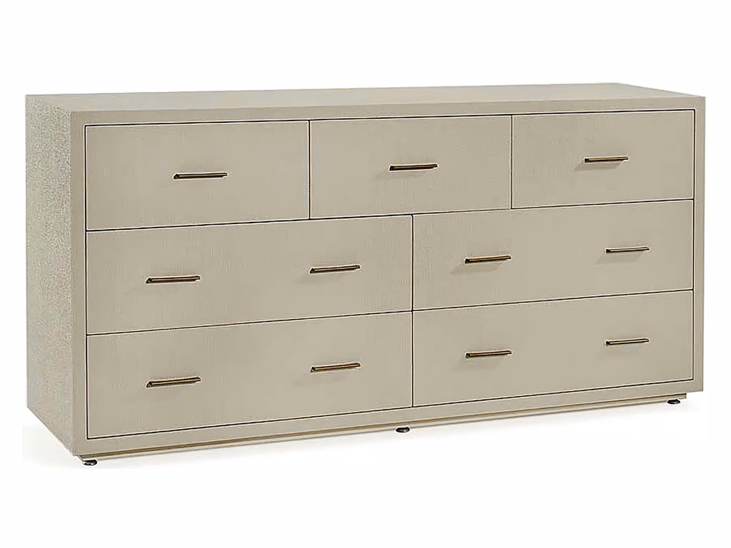 Livia 7 Drawer Chest - Sand