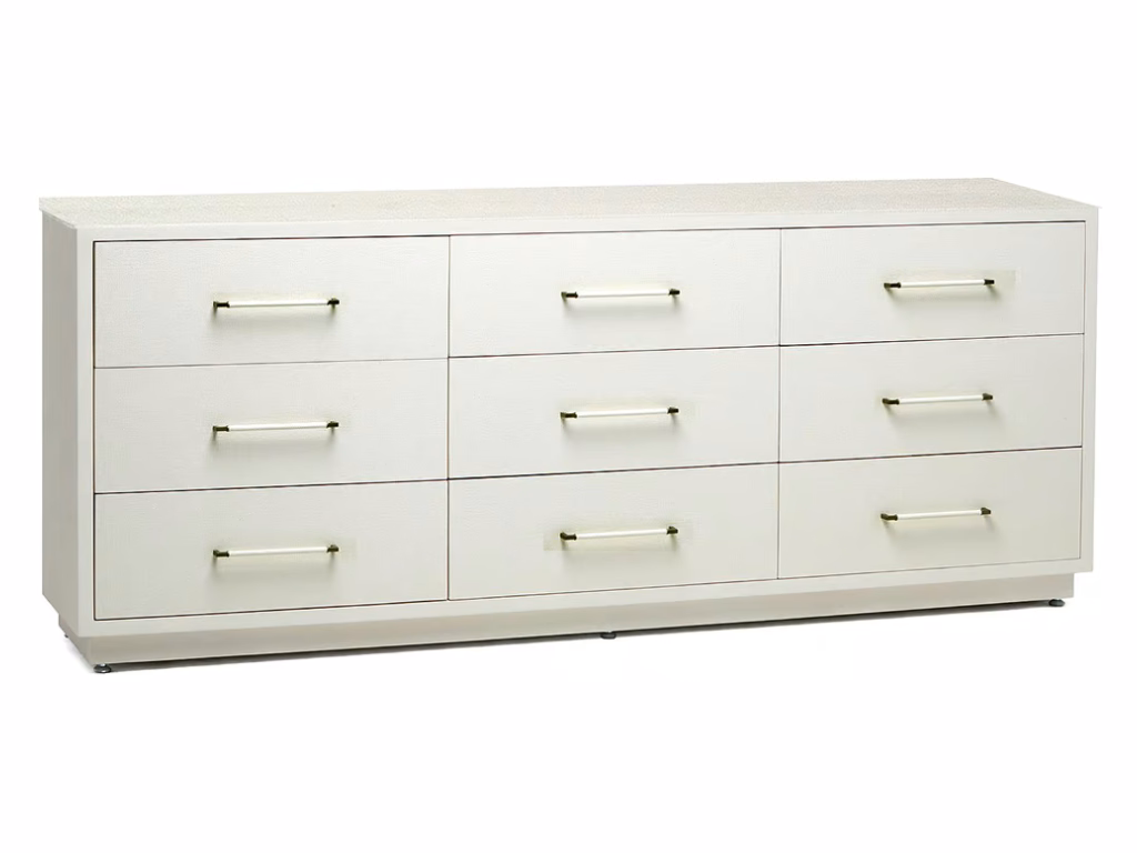 Taylor 9 Drawer Chest - White