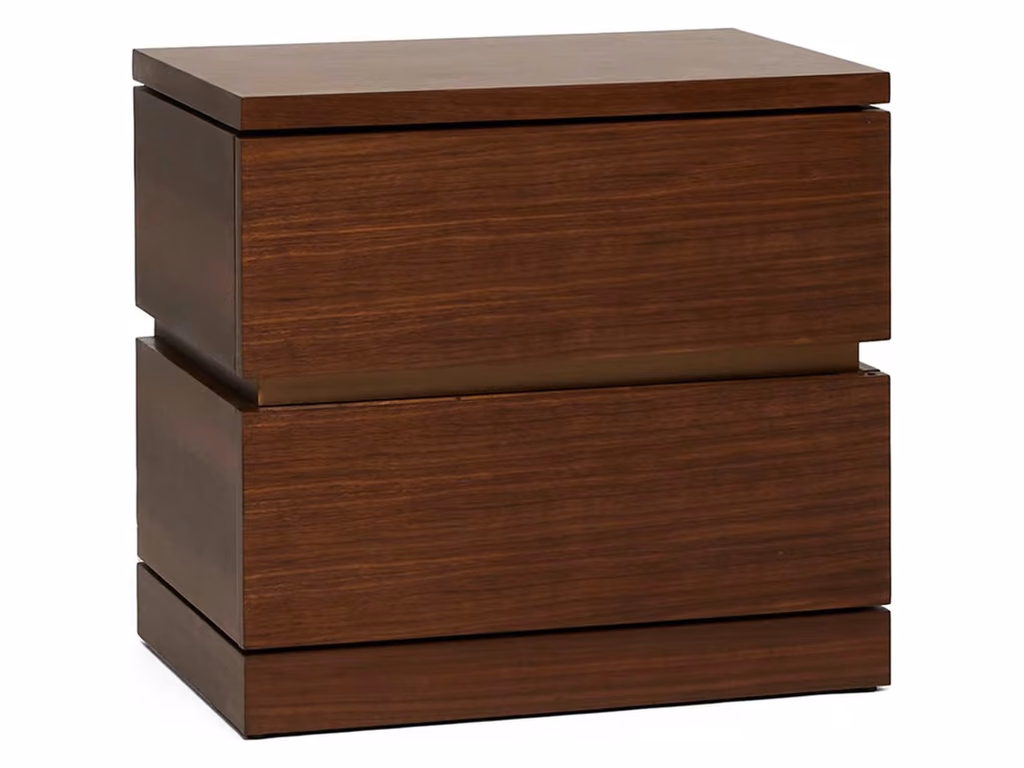 Bolton Bedside Chest - Classic Walnut