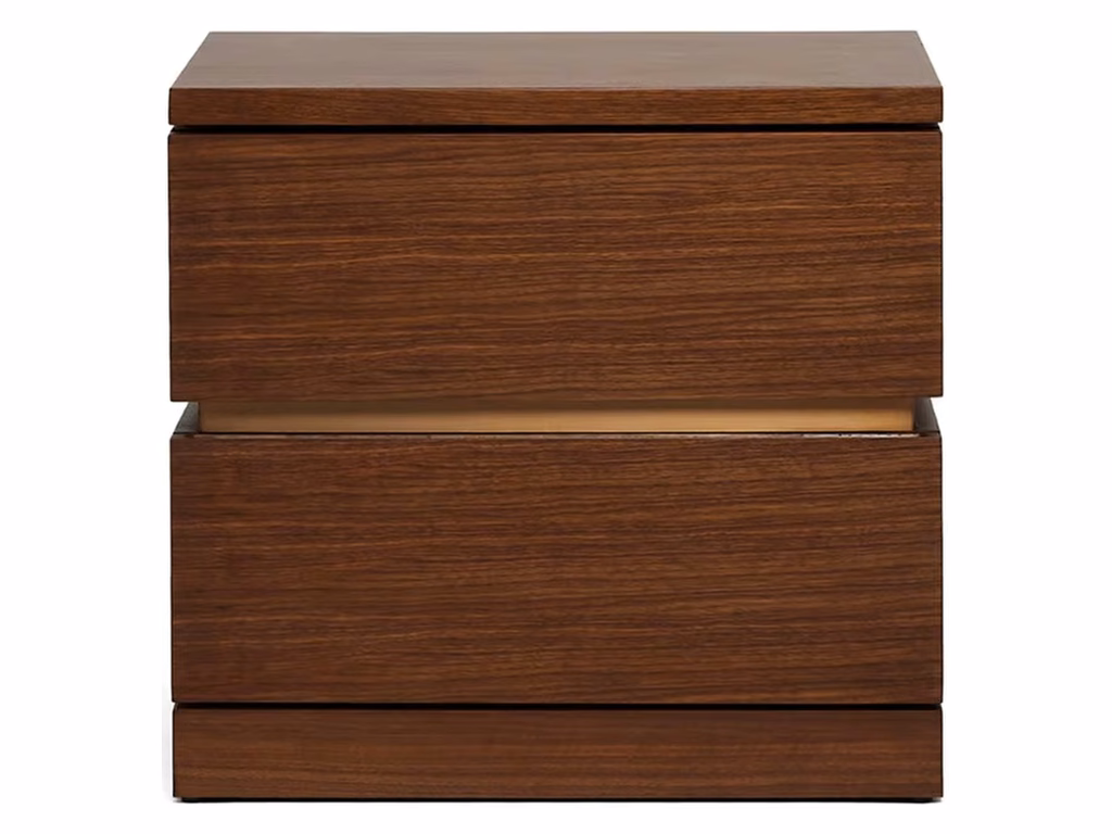 Bolton Bedside Chest - Classic Walnut - Alternative View