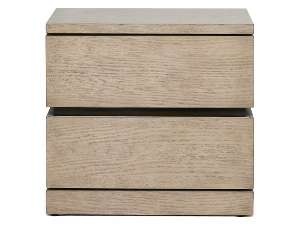 Bolton Bedside Chest - Washed Taupe - Alternative View