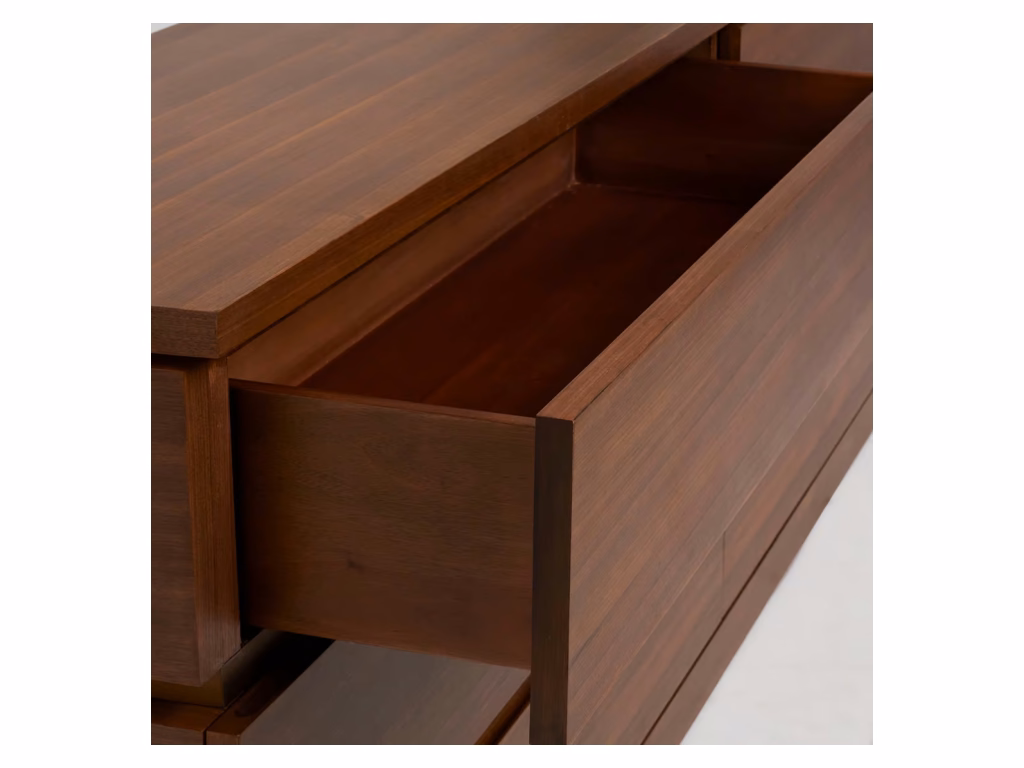 Bolton 6 Drawer Chest - Classic Walnut - Alternative View