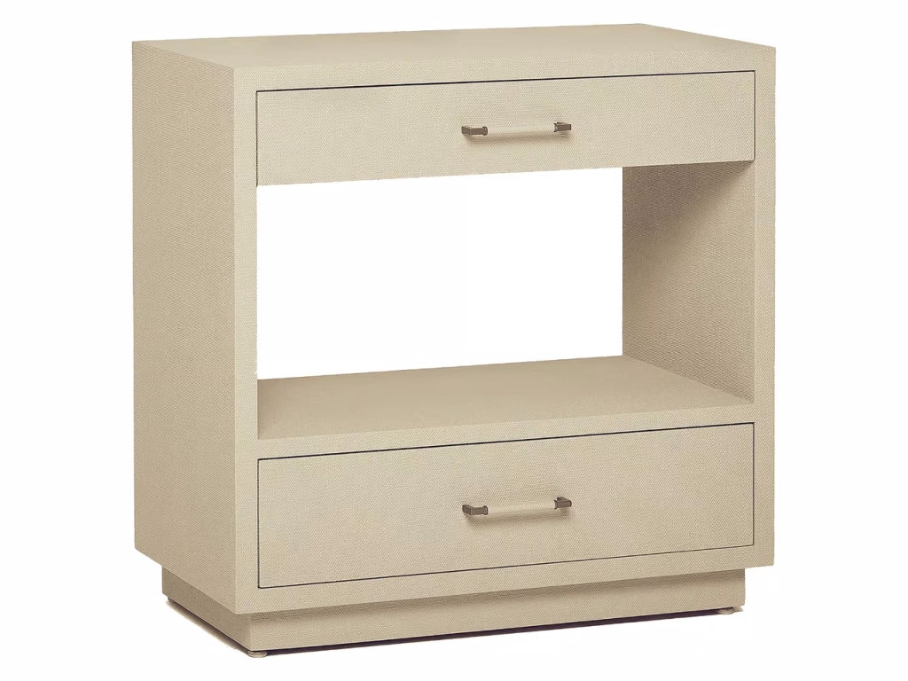 Taylor Tall Bedside Chest - Sand