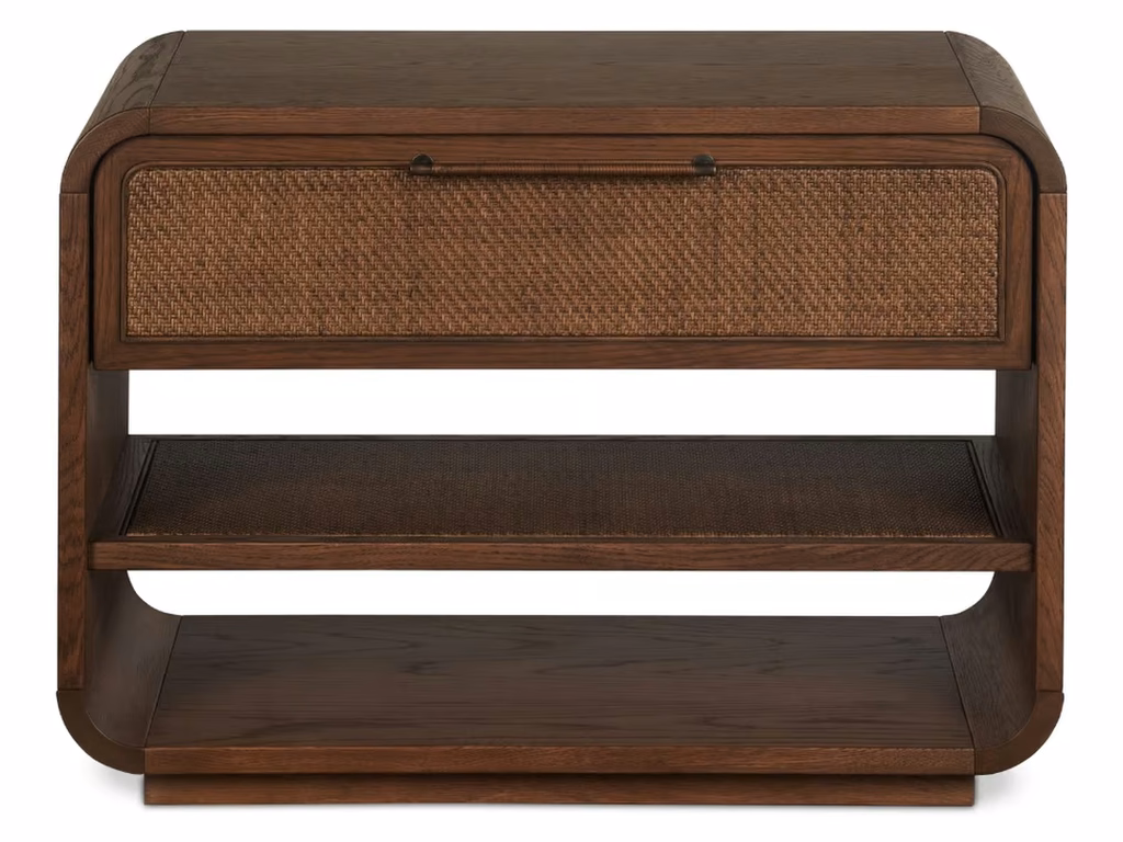 Marsh Large Bedside Chest - Walnut - Alternative View