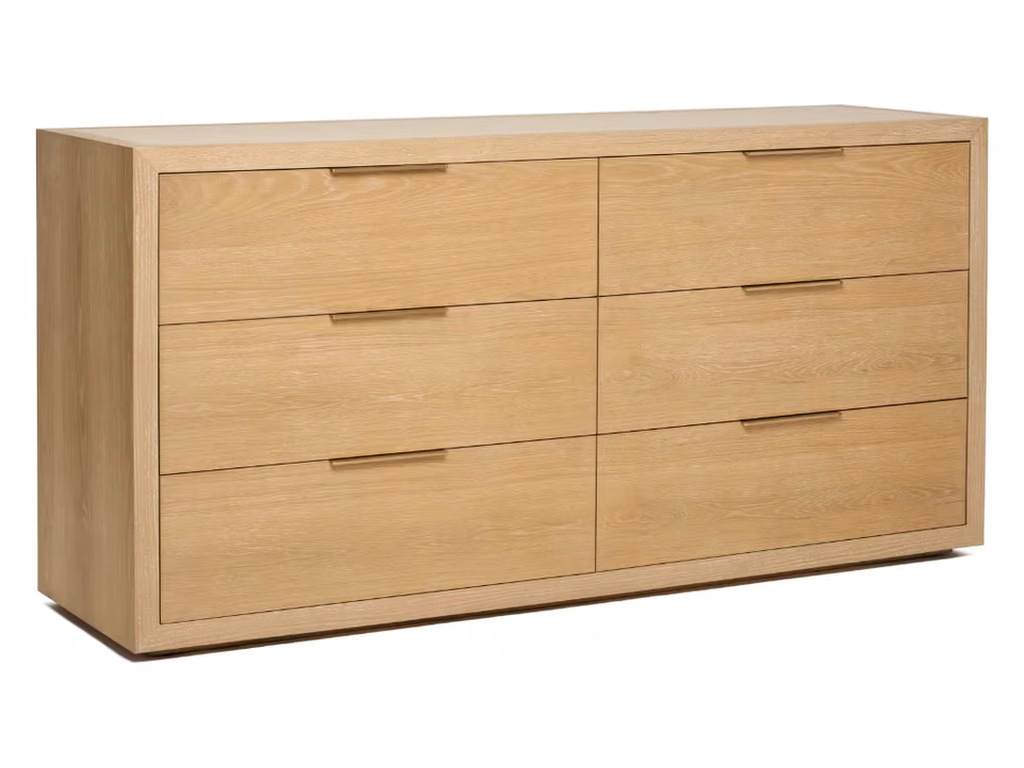 Montaigne 6 Drawer Chest - Saddle
