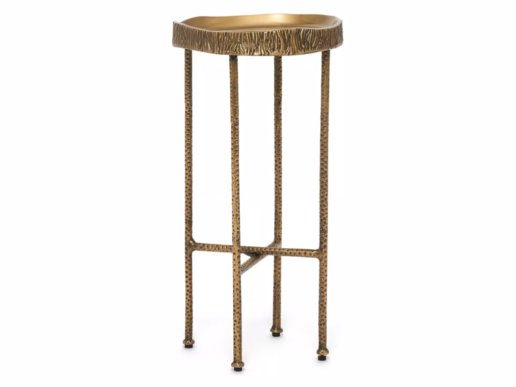 Ada Drink Table - Antique Bronze