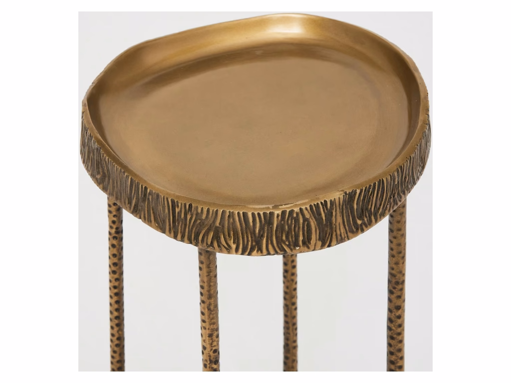 Ada Drink Table - Antique Bronze