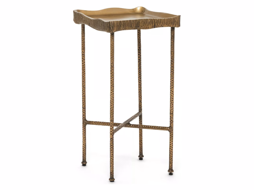 Zoe Drink Table -  Antique Bronze