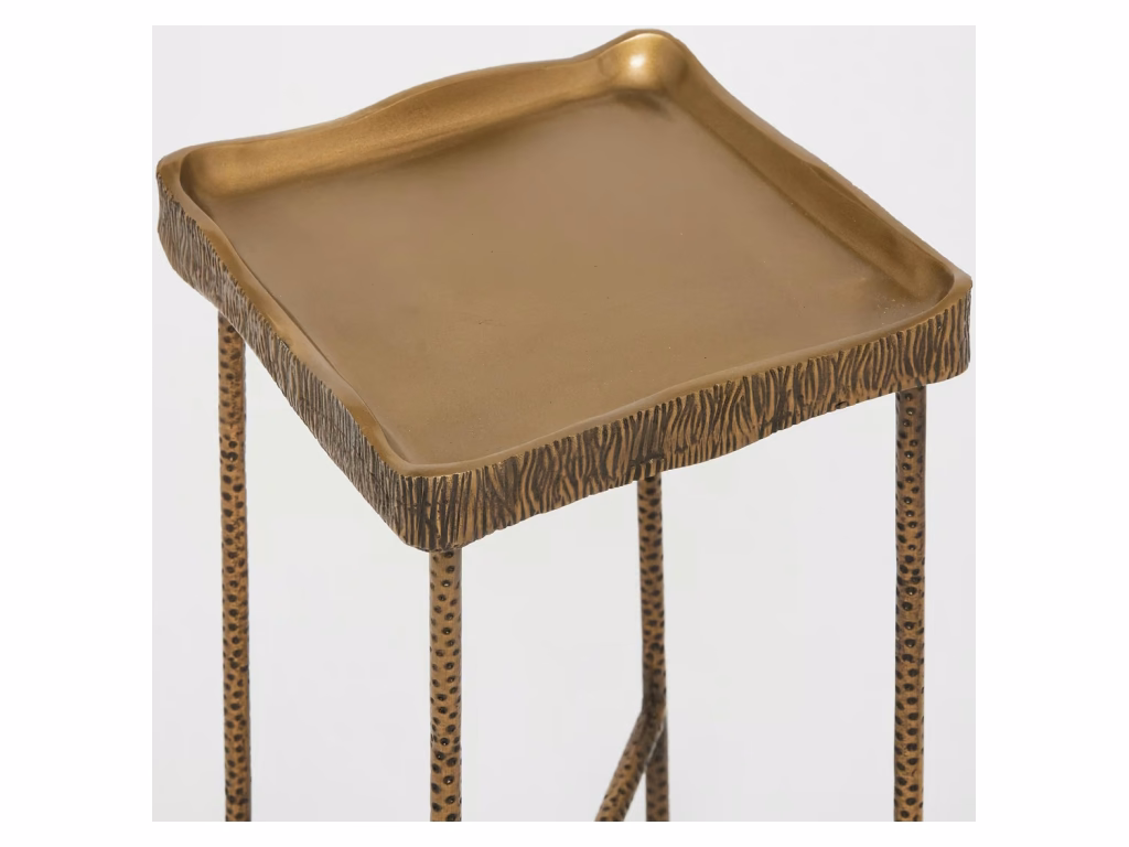 Zoe Drink Table -  Antique Bronze - Alternative View