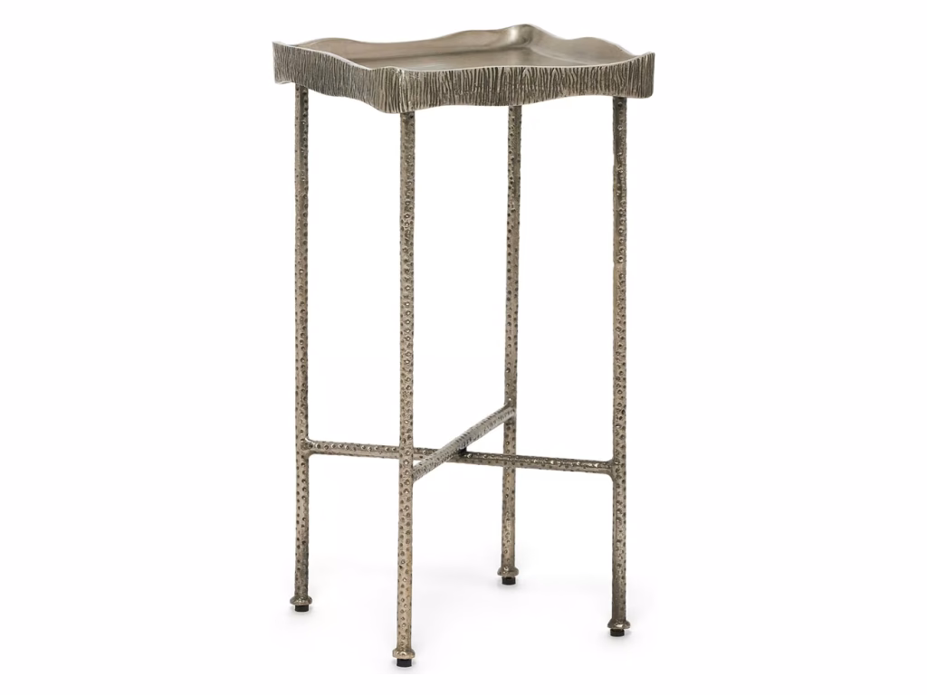Zoe Drink Table - Antique Nickel