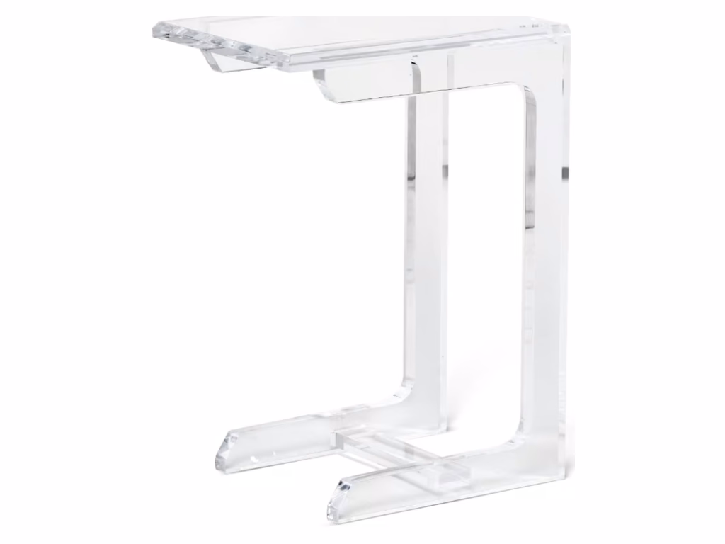 Zola Acrylic Hugging Table