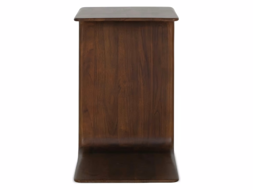 Iris Hugging Table - Classic Walnut - Alternative View