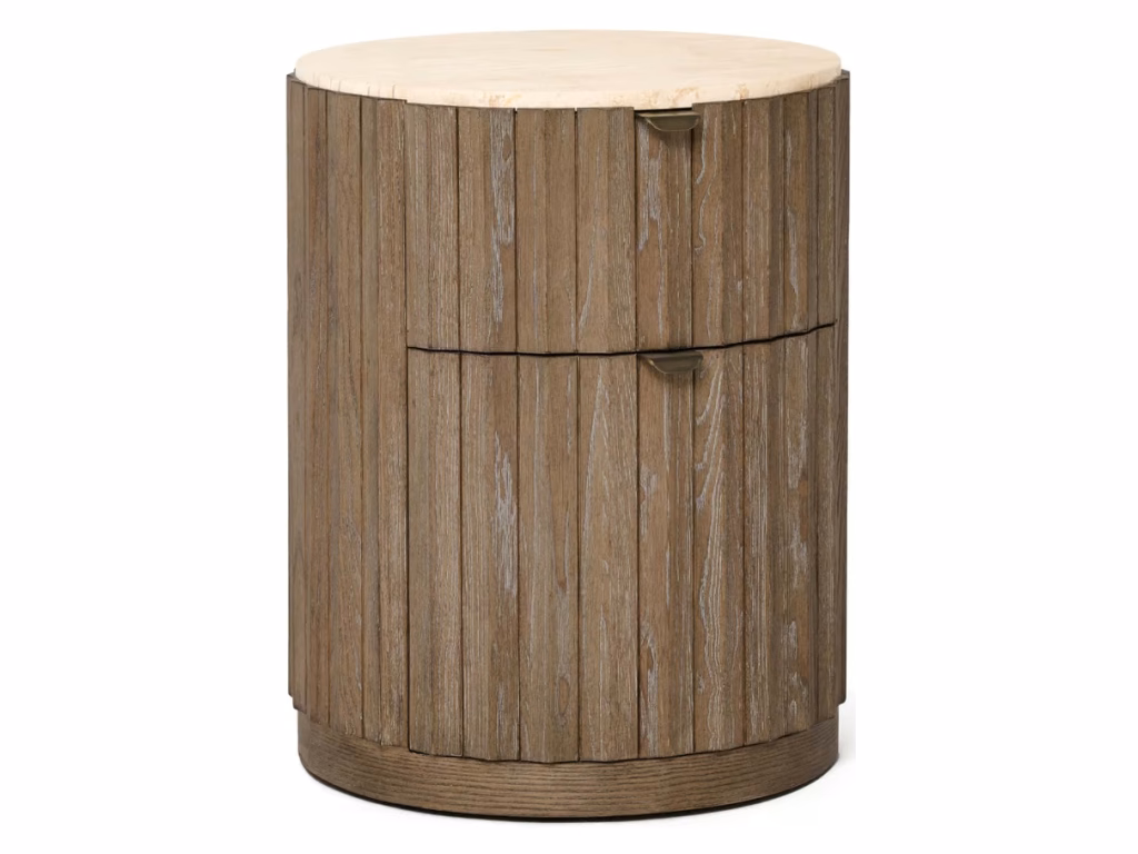 Montauk Bedside Chest - Autumn Brown