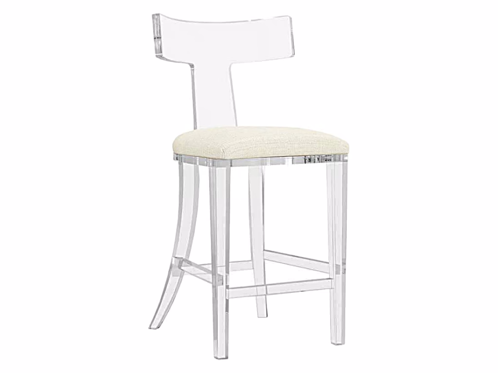 Tristan Acrylic Counter Stool