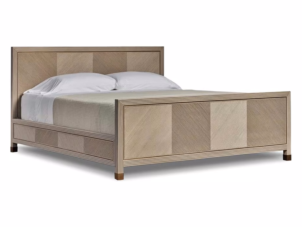 Jensen King Bed - Grey Wash