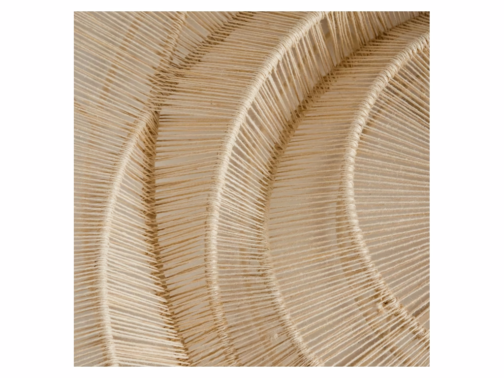 Shadow 40" Wall Art - Ivory