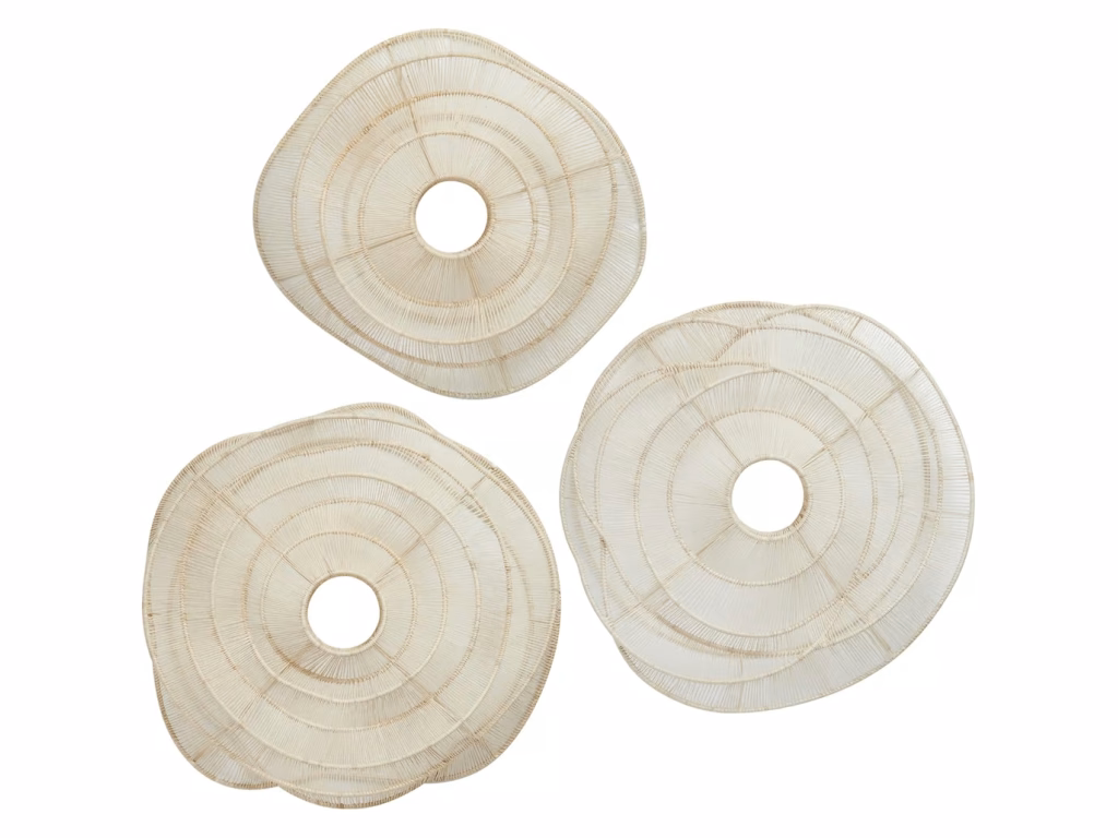Shadow 28" Wall Art - Ivory