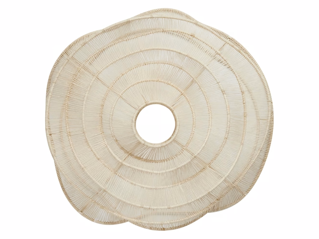 Shadow 30" Wall Art - Ivory
