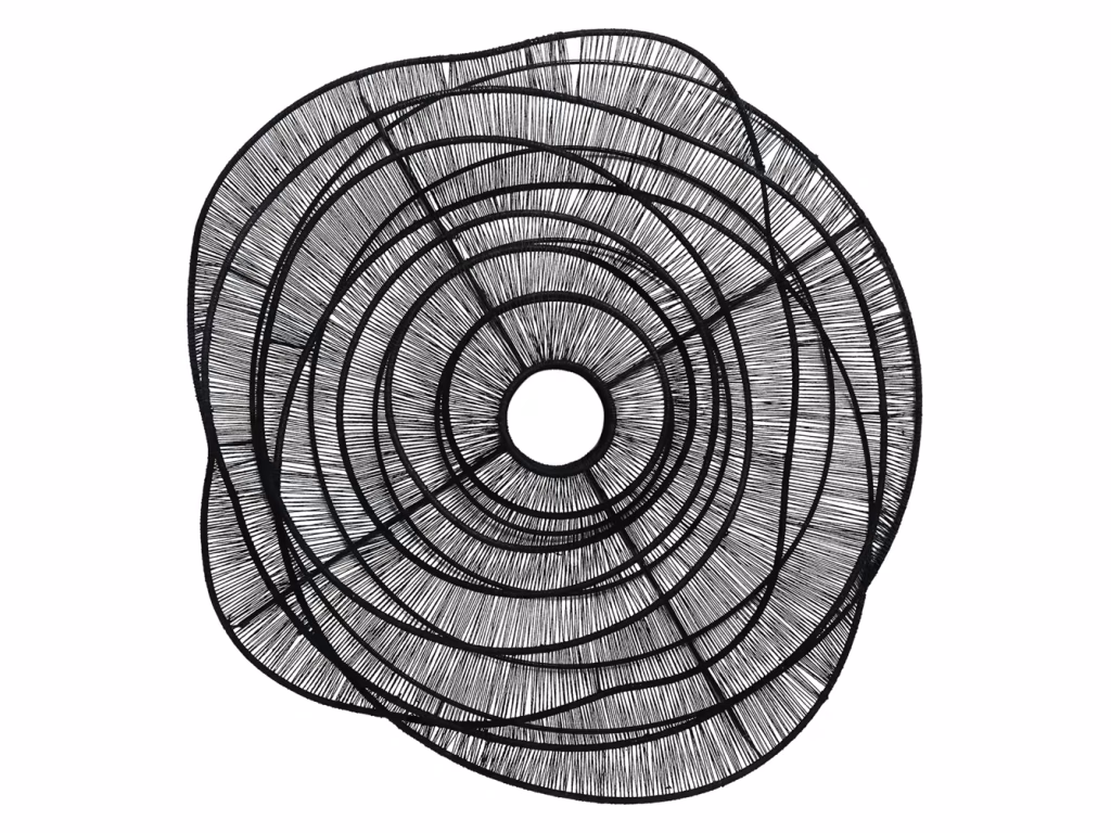 Shadow 40" Wall Art - Midnight