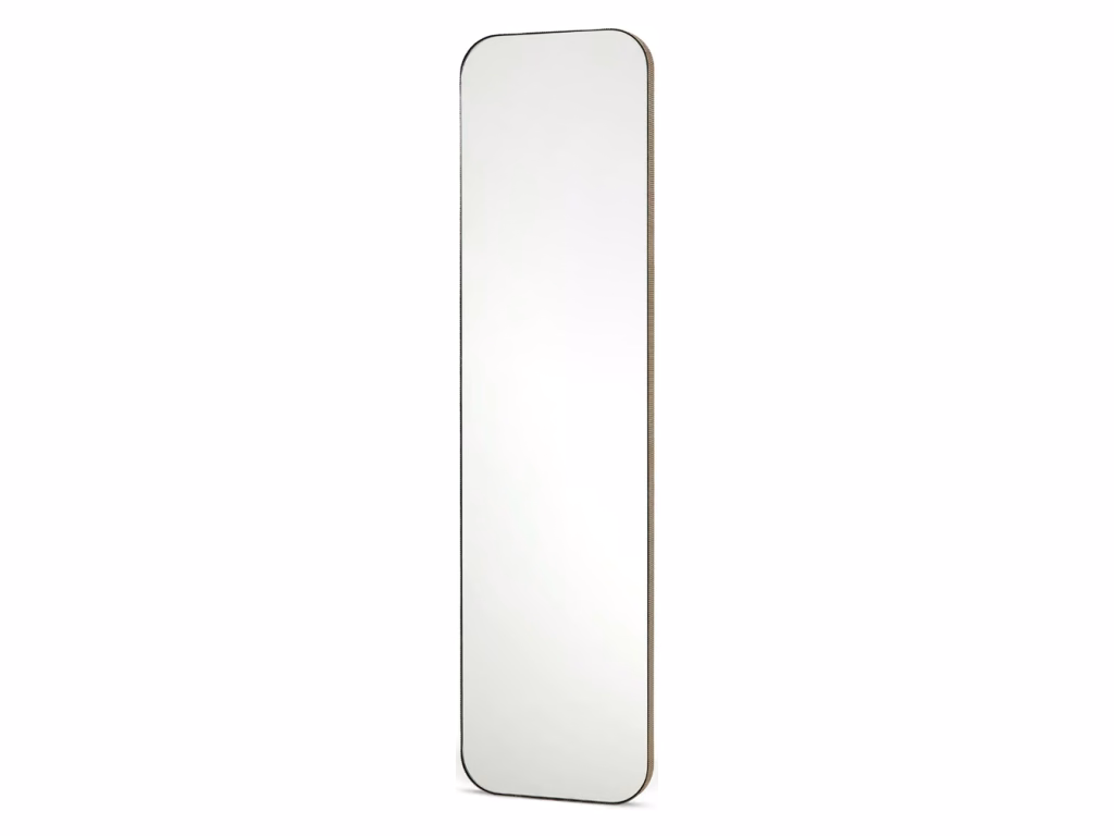 Camille Narrow Mirror - Gilded Brass