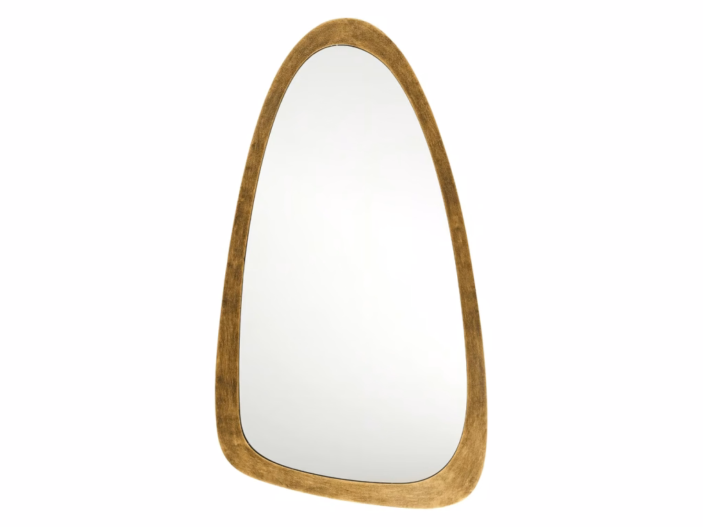Wales Large Mirror - Antique Brass