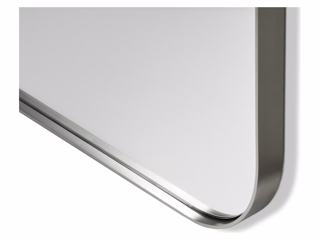 Aalina Grand Mirror - Brushed Nickel