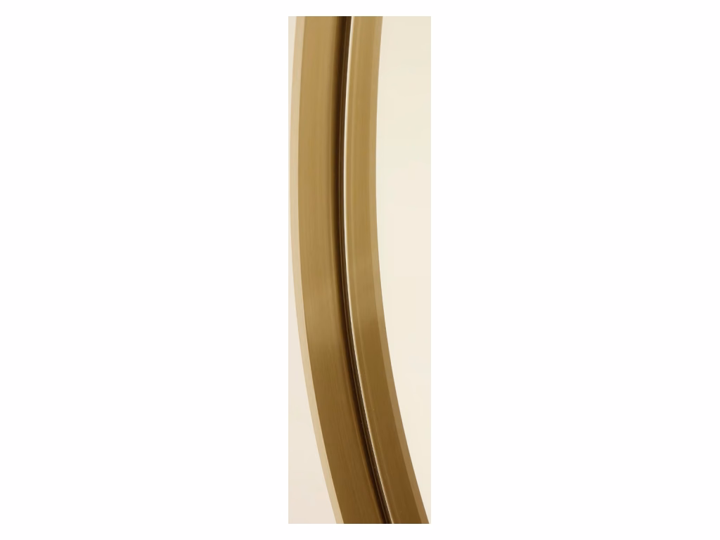 Aalina Organic Mirror - Brushed Brass