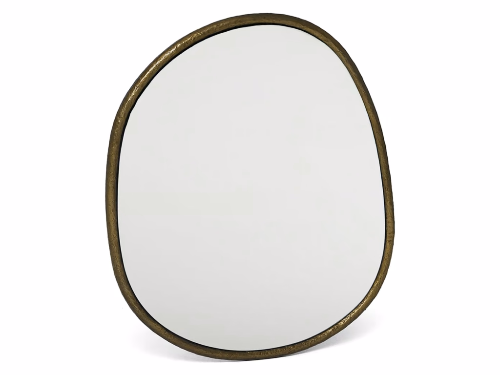 Andover Organic Mirror - Golden Bronze