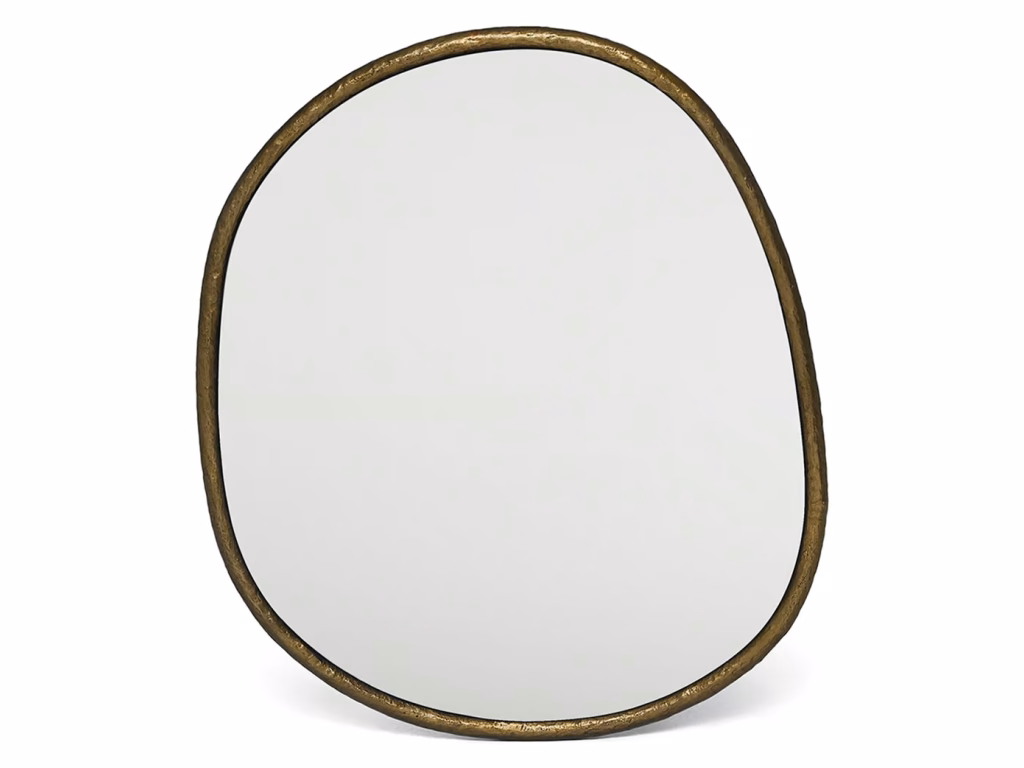 Andover Organic Mirror - Golden Bronze