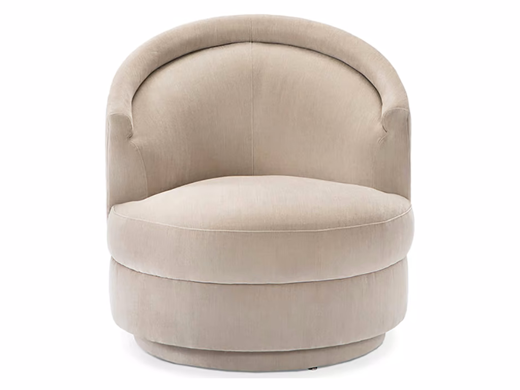 Capri Grand Swivel Chair - Plinth - Alternative View