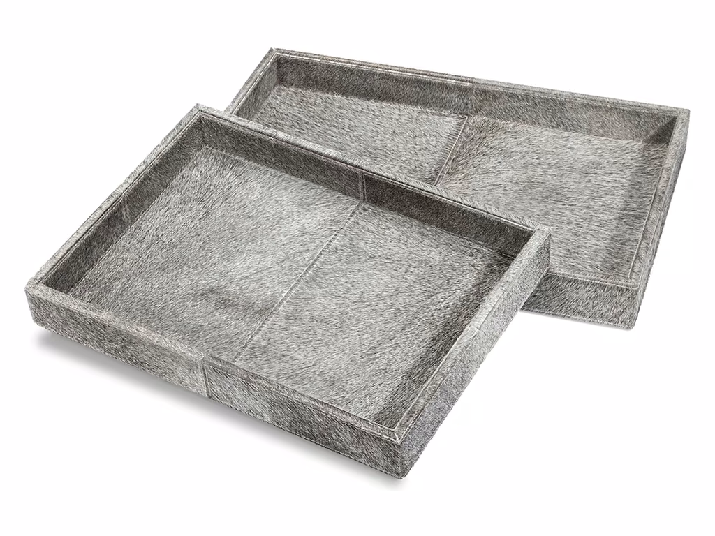 Nadine Rectangular Hide Trays