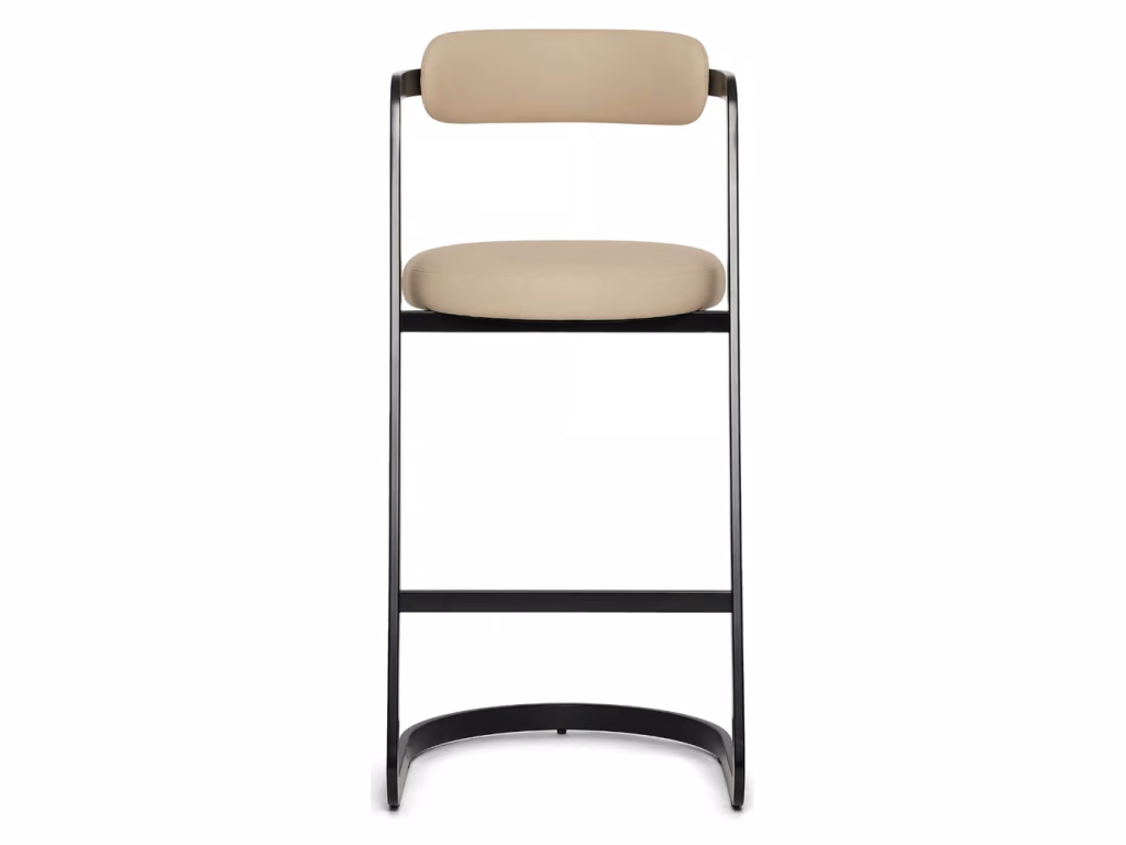 Baldwin Bar Stool - Matte Black