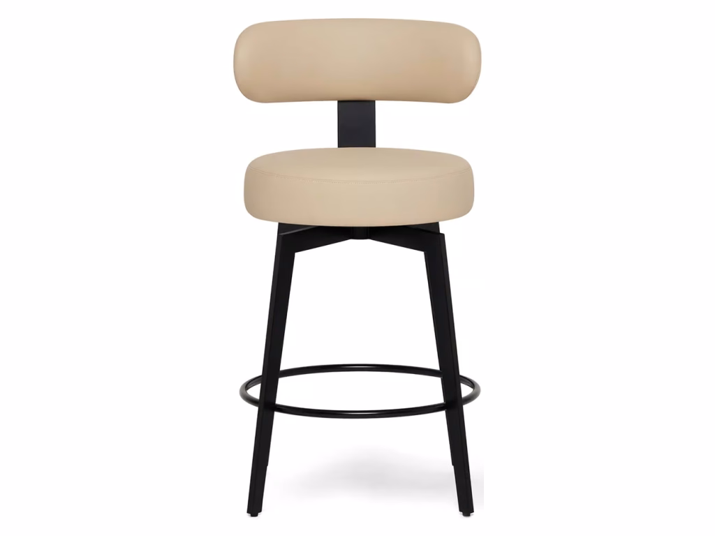 Clermont Counter Stool - Matte Black - Alternative View