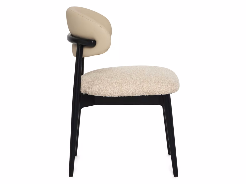 Liam Dining Chair - Matte Black - Alternative View