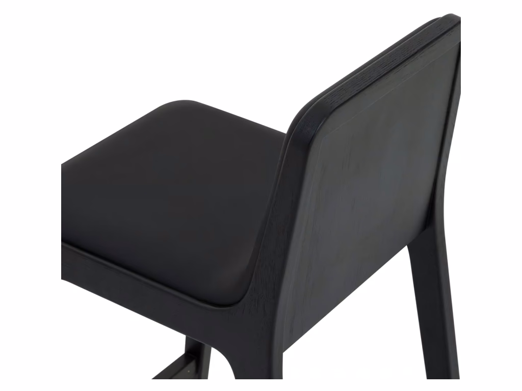 Florent Bar Stool - Matte Black - Alternative View