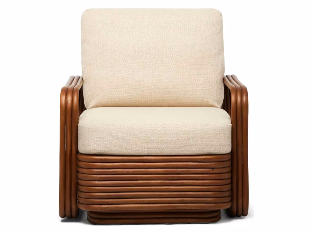 Flagler Lounge Chair - Antique Brown
