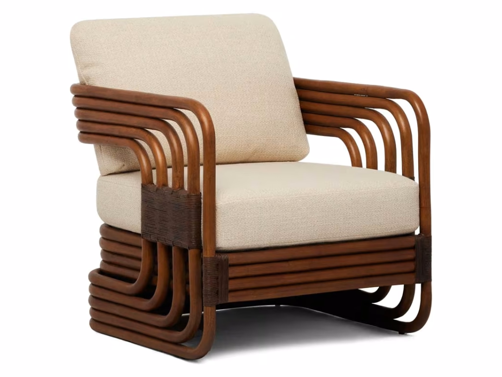 Orchid Lounge Chair - Antique Brown