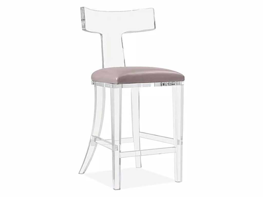 Tristan Acrylic Counter Stool
