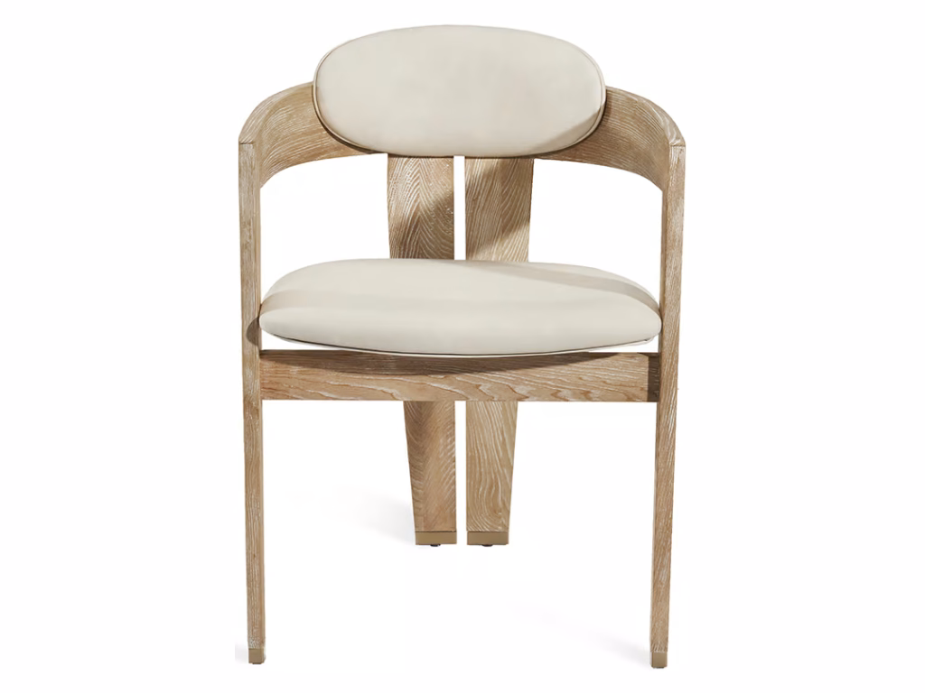 Maryl Dining Chair - Whitewash - Alternative View