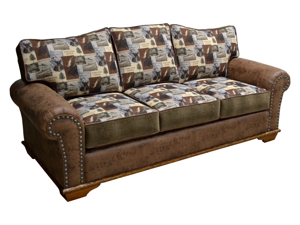 Whitetail Ridge Sofa Three Cushion Sofa, alternate view